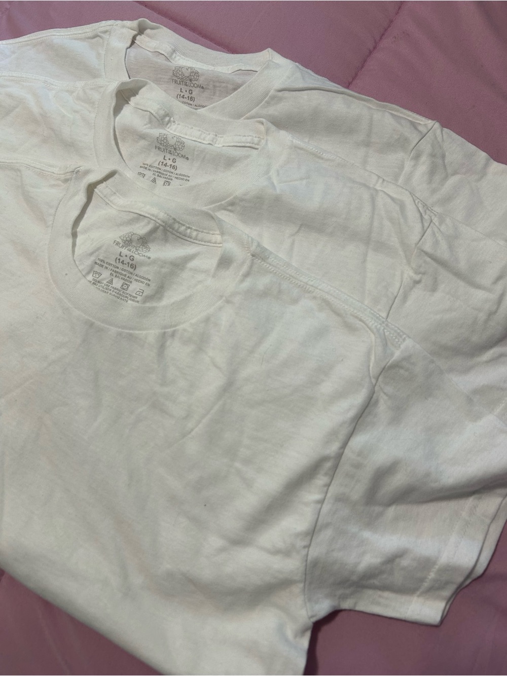 Classic White Crew Neck Men’s T-Shirt - Pack